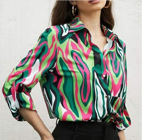 Printed Urban Blouse