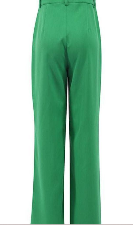 Polyester High Waist Trousers